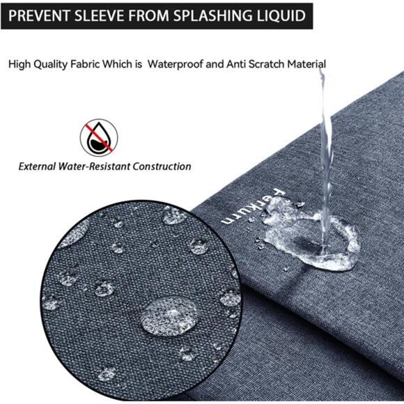 17 17.3 Inch Laptop Bag Women Men Compatible with HP Envy Pavilion - Picture 7 of 8